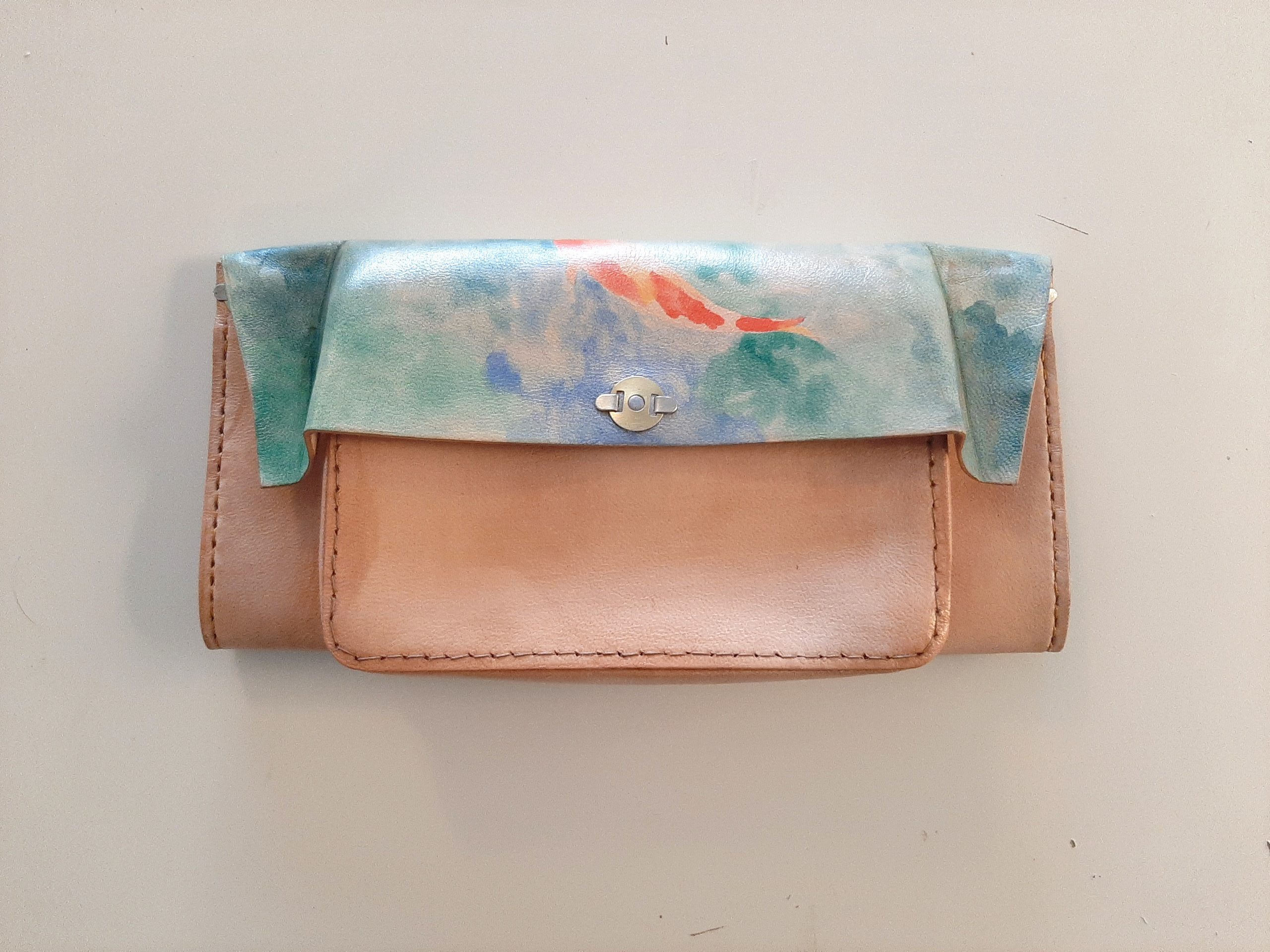 Watercolors Supply Clutch Bag