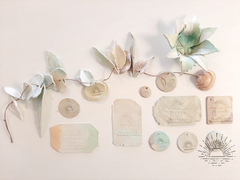 Experiments with air-drying paper clay