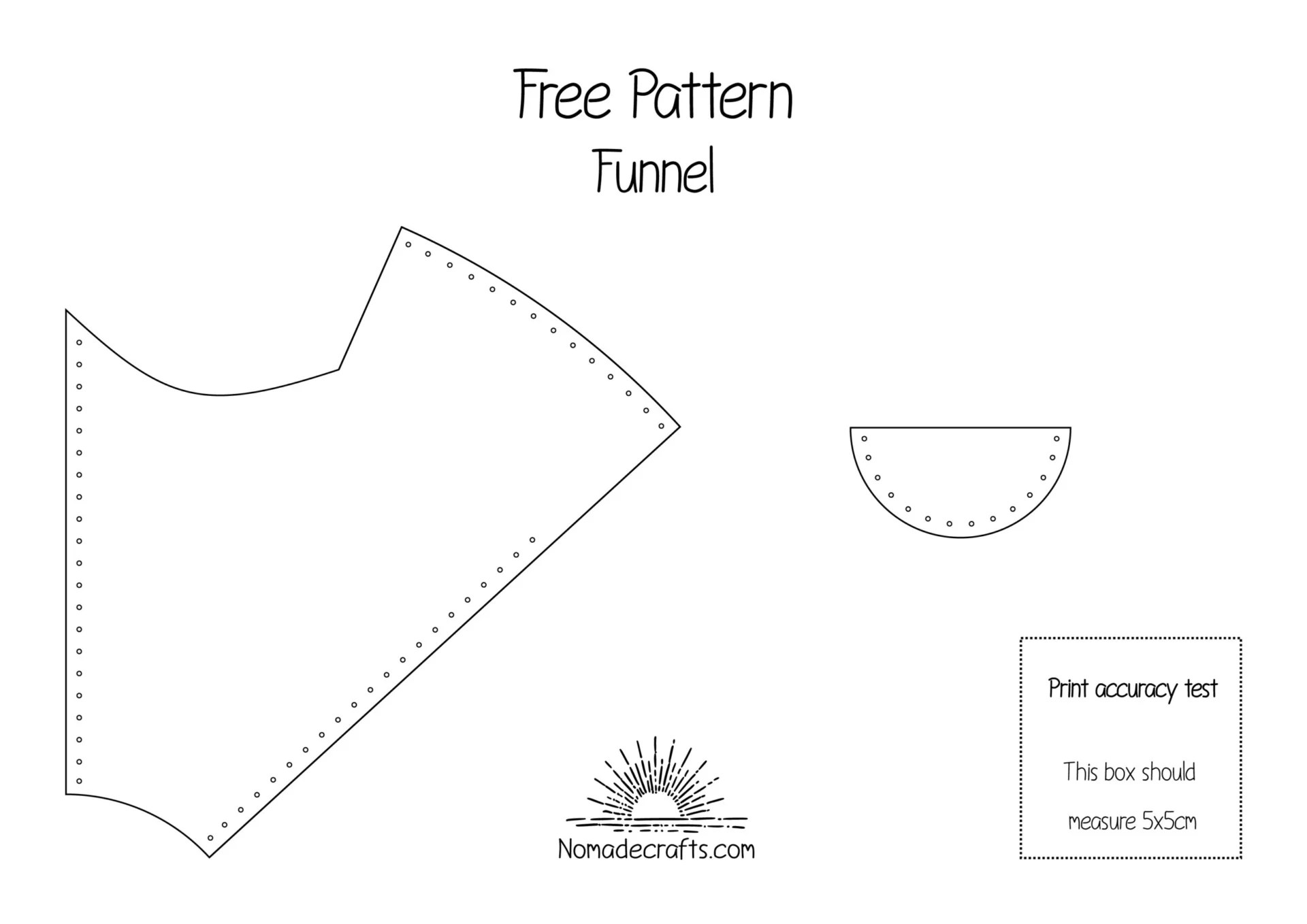 Free patterns templates nomadecrafts