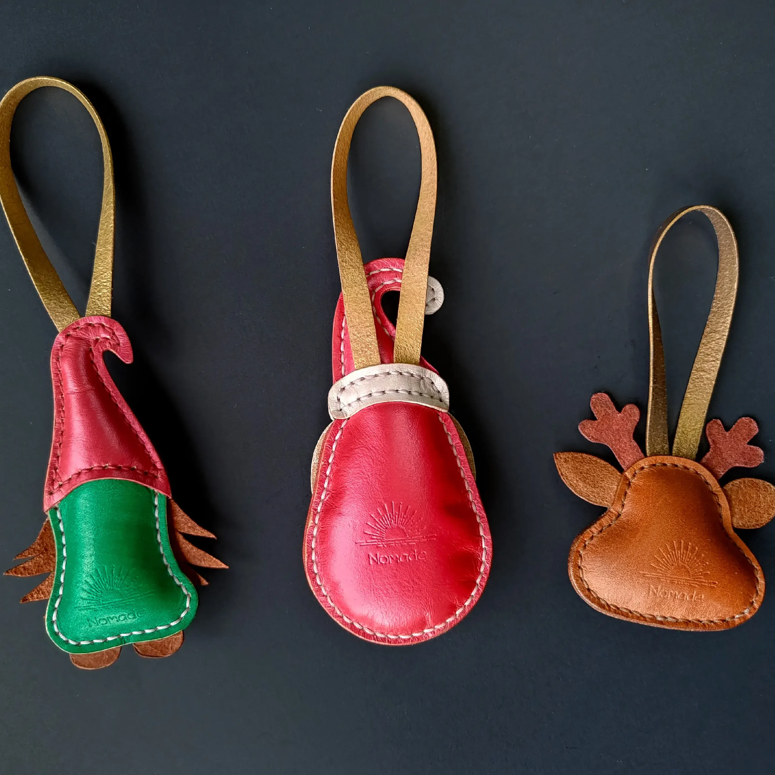 Paquete de 3 abalorios para bolsas de Navidad - Imagen 4