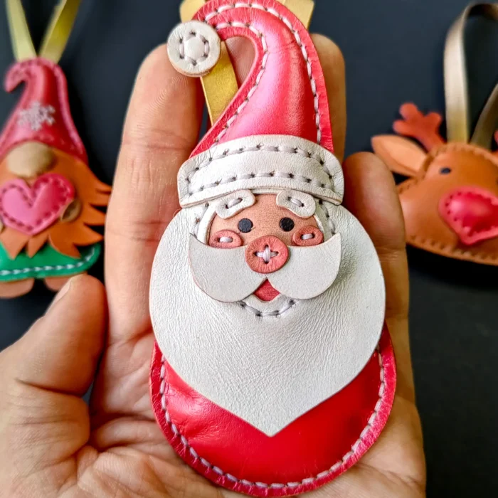 3 Christmas Bag Charms Patterns Pack