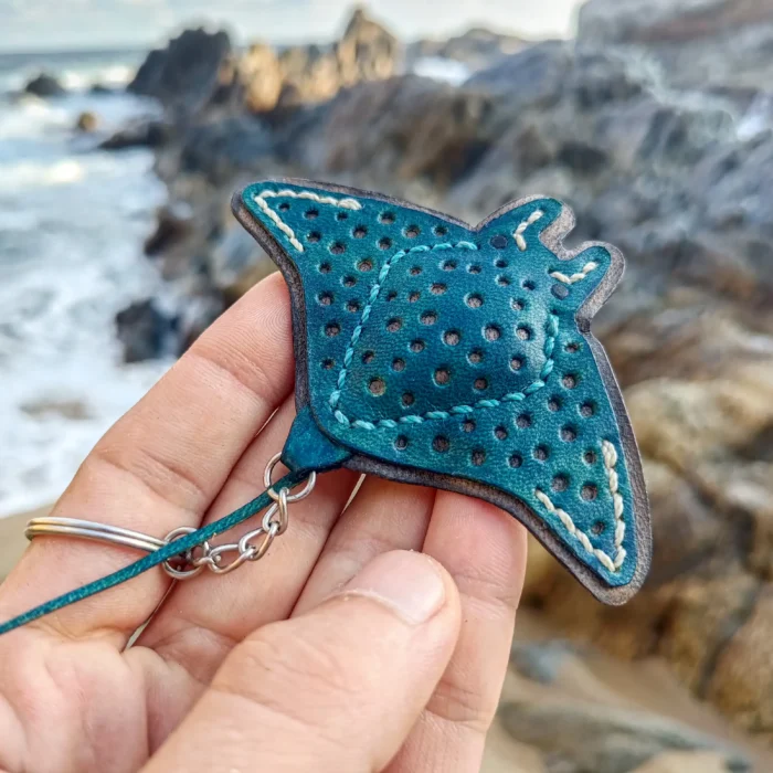 Manta Ray Çanta Charm Deseni