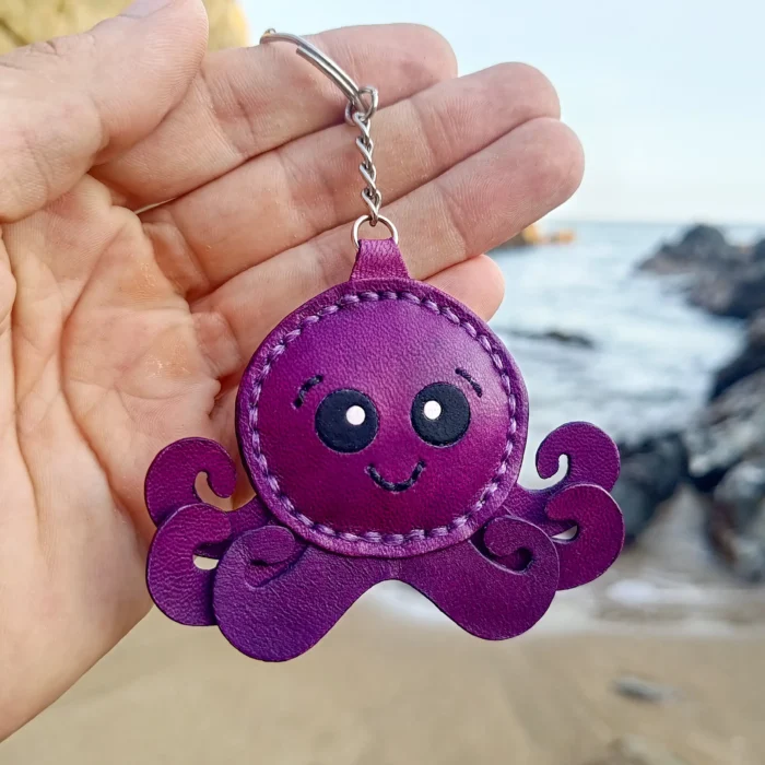 Ahtapot Çanta Süsü Deseni