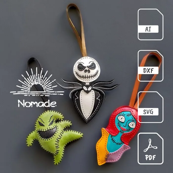 Le cauchemar avant Noël Sac Charms Patterns Pack