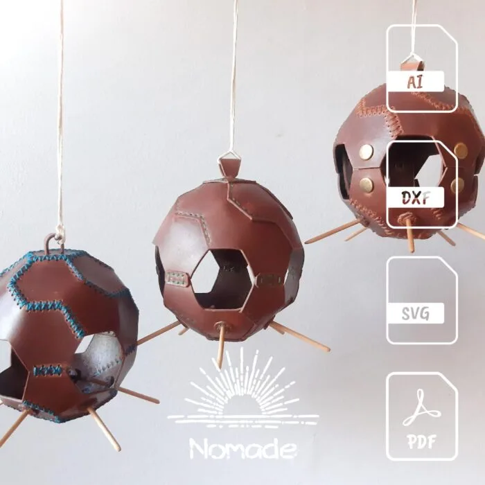 Modèle de mangeoire à oiseaux en forme de gland