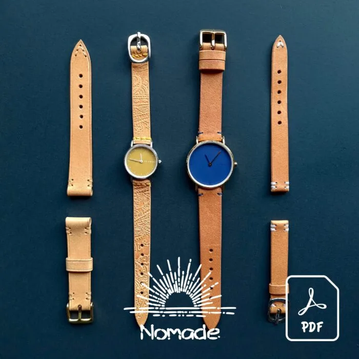 時計バンドの作り方 | NomadeCrafts - チュートリアル