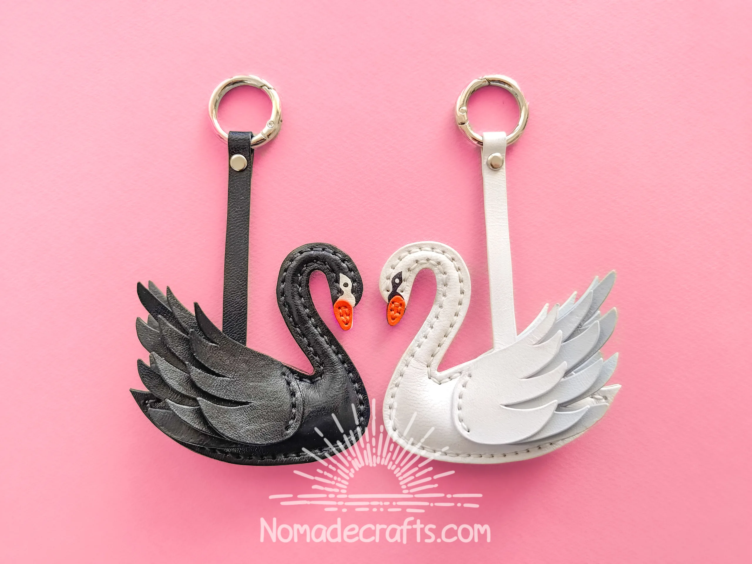 Swan Bag Charm