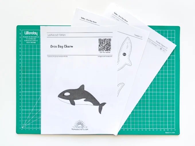 Orca Bag Charm Pattern - immagine 3