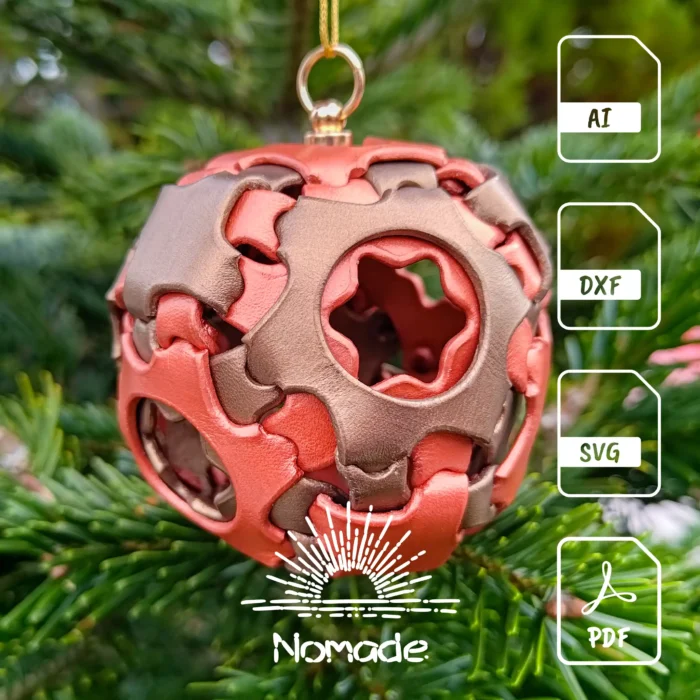 Puzzle Christmas Bauble Pattern