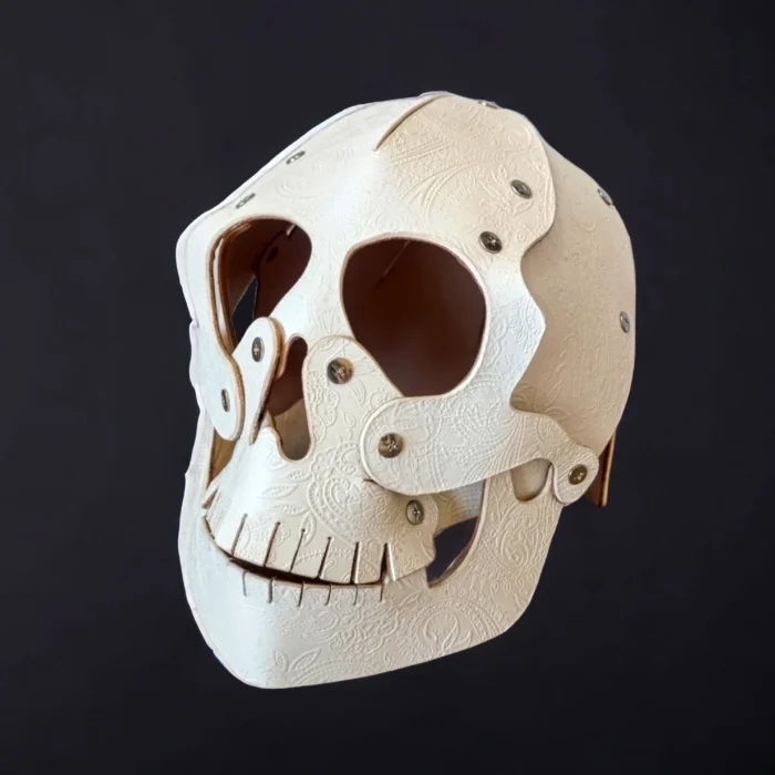 Pack de masques et de sculptures de crâne rivetés