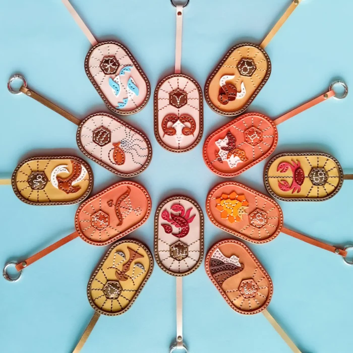 Zodiac Signs Bag Charms Patterns Pack